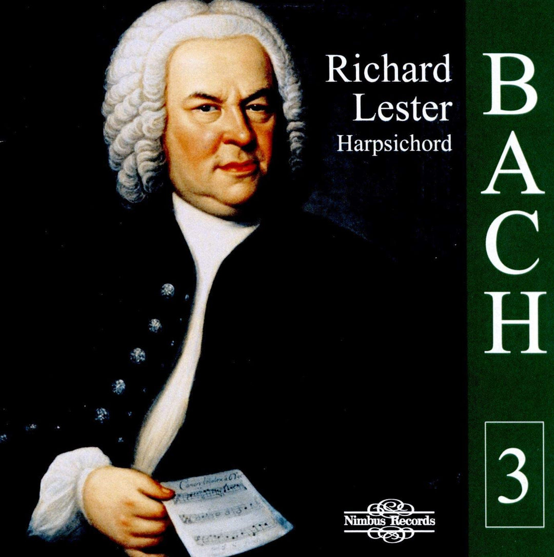 Bach: Works for Harpsichord, Vol. 3 [Audio CD]
