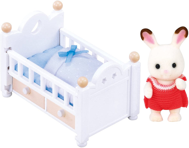 Sylvanian Families Chocolate Rabbit Baby Sett