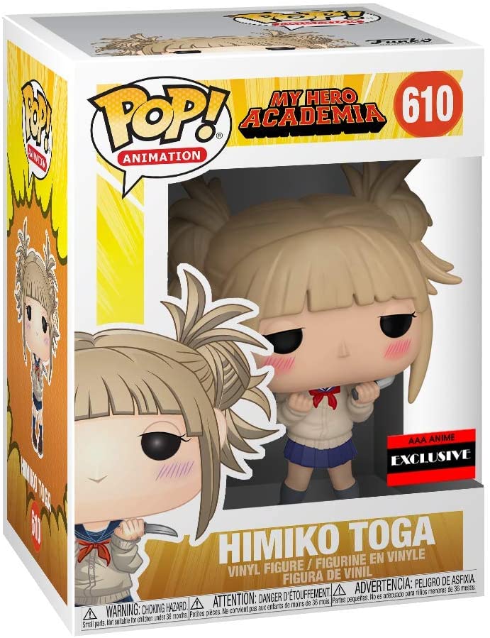 My Hero Academia Himiko Toga Exclu Funko 42275 Pop! Vinile #610