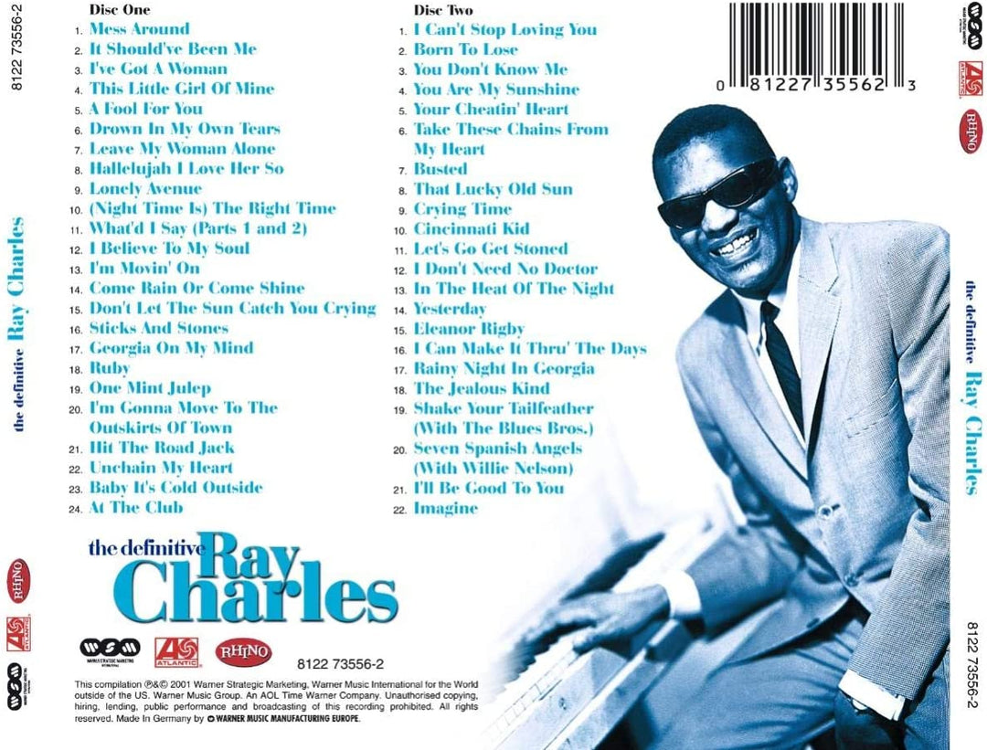 The Definitive Ray Charles [Audio CD]