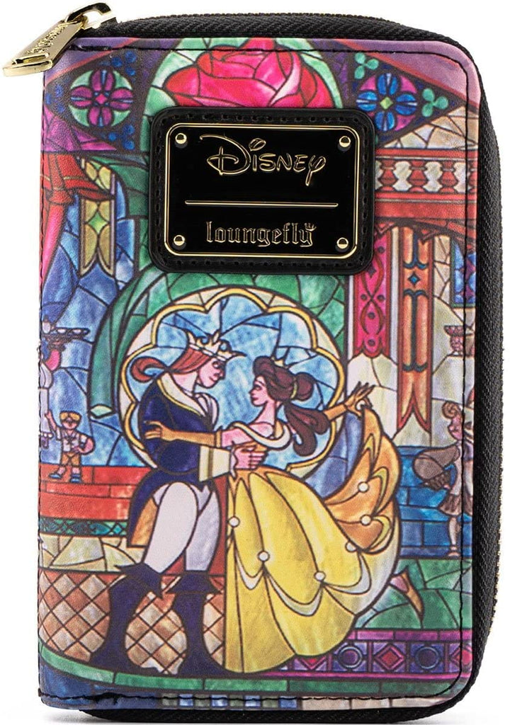 Loungefly Disney Princess Castle Series Belle Kunstleder-Geldbörse