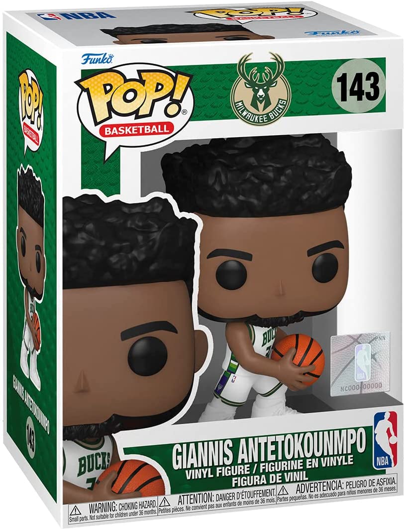 Milwaukee Bucks - Giannis Antetokounmpo Funko 64005 Pop! Vinyl #143