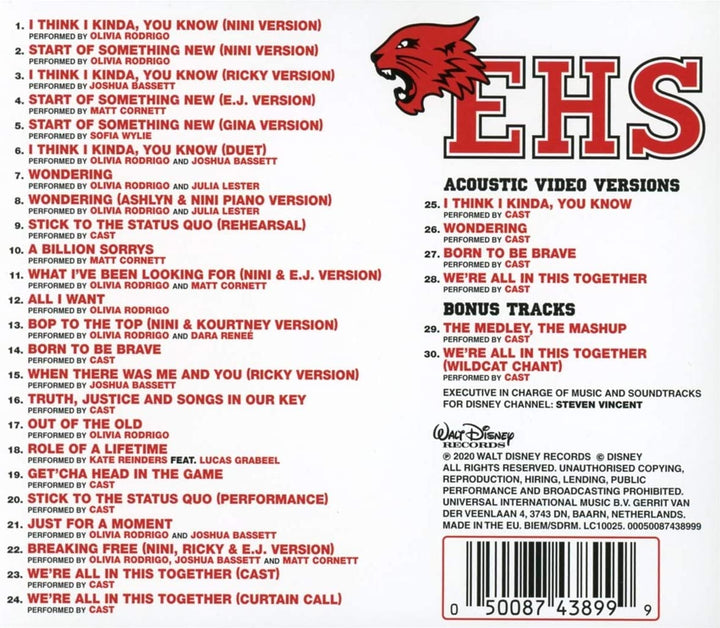 High School Musical: The Musical: The Series [Audio CD]