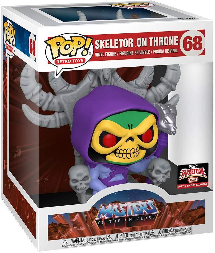 Masters of The Universe Skeletor auf Thron Funko 54586 Pop! Vinyl Nr. 68