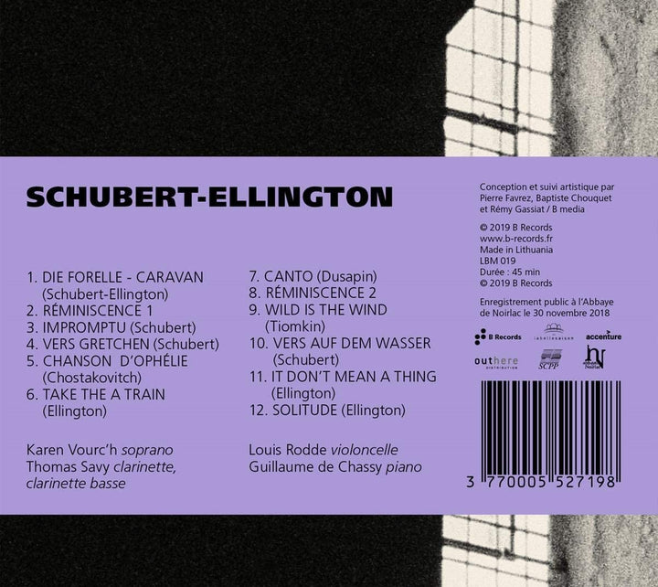 Karen Vourch - Schubert; Ellington [Audio CD]