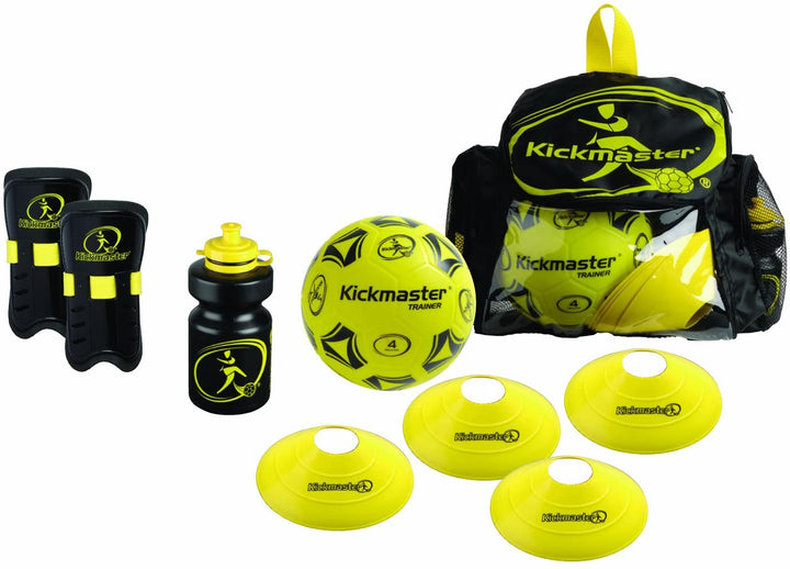 Kickmaster Backpack Training Kit - Black/Yellow