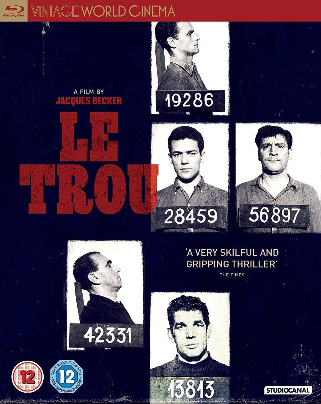 Le Trou [1960] - Crime/Drama [Blu-ray]