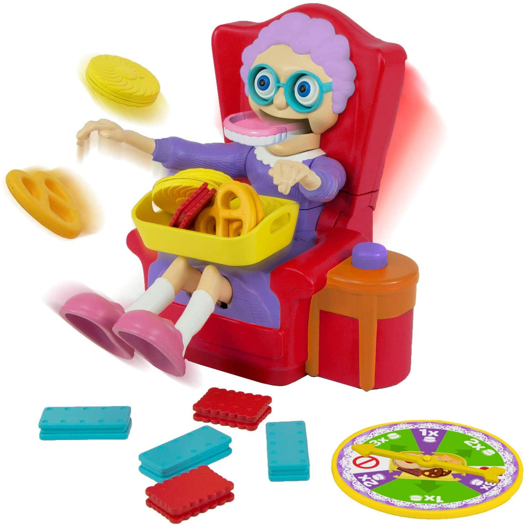 TOMY Games 13959 TOMY Greedy Granny, Action-Brettspiel für Kinder, Familie und Vorschulkinder, Vorschule, verschiedene