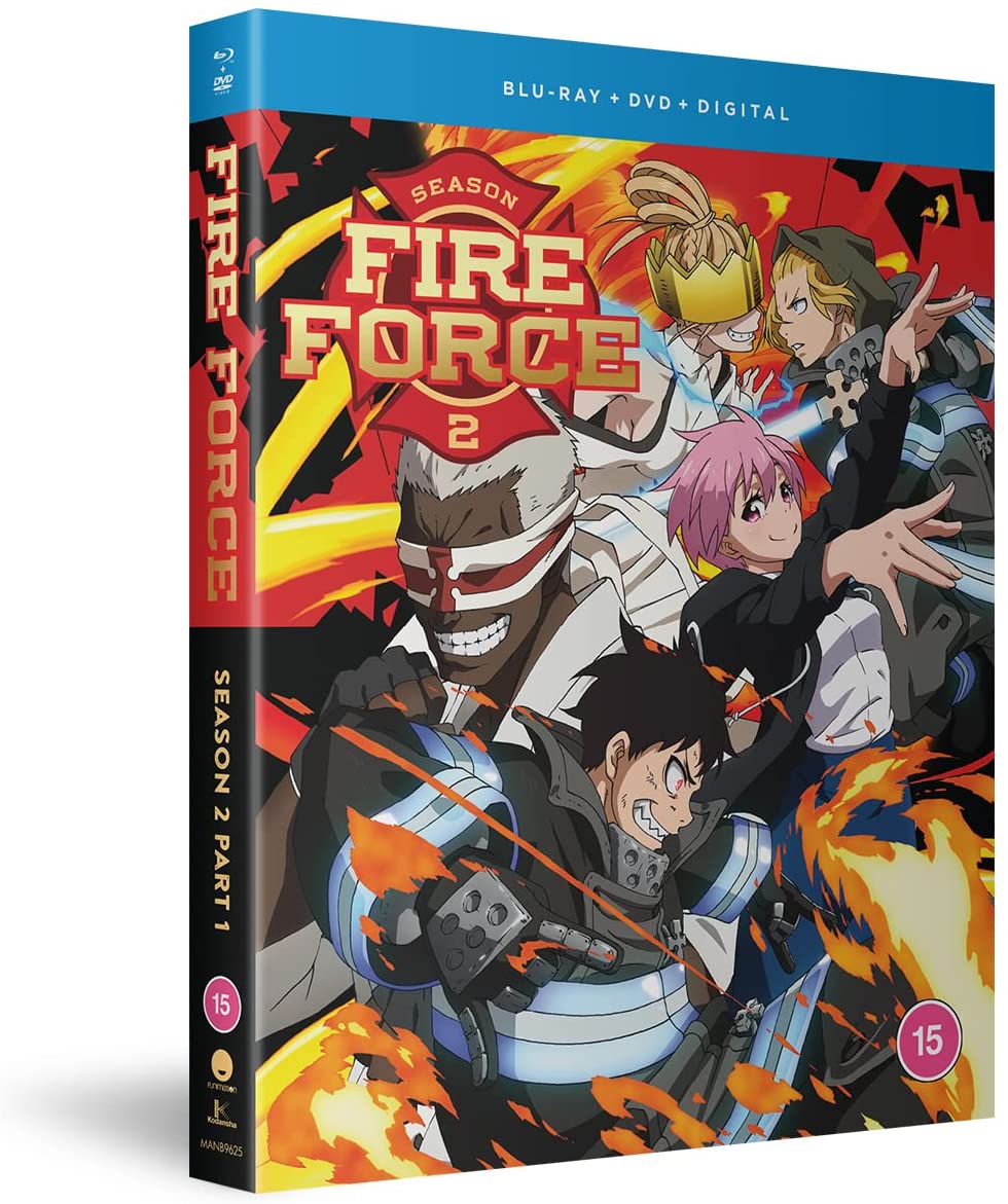 Fire Force Staffel 2 Teilkombination – [Blu-ray]