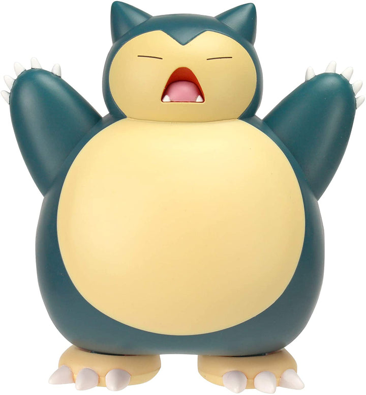 Figura de Pokémon Snorlax11,5 CM Detalles auténticos y batalla dinámica