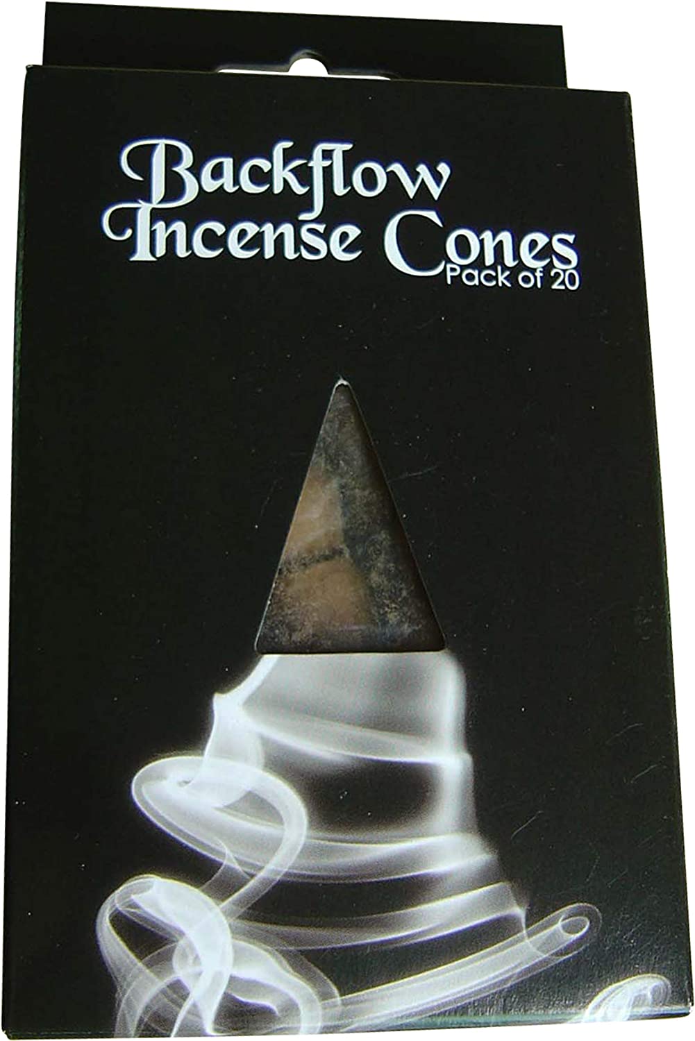 Nemesis Now Backflow Incense Cones Pack of 20 Jasmine, Black
