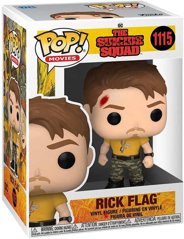 DC The Suicide Squad Rick Flag Funko 56020 Pop! Vinilo n. ° 1115