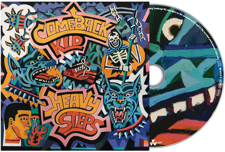 Comeback Kid – Heavy Steps (Jewelcase + O-Card) [Audio CD]