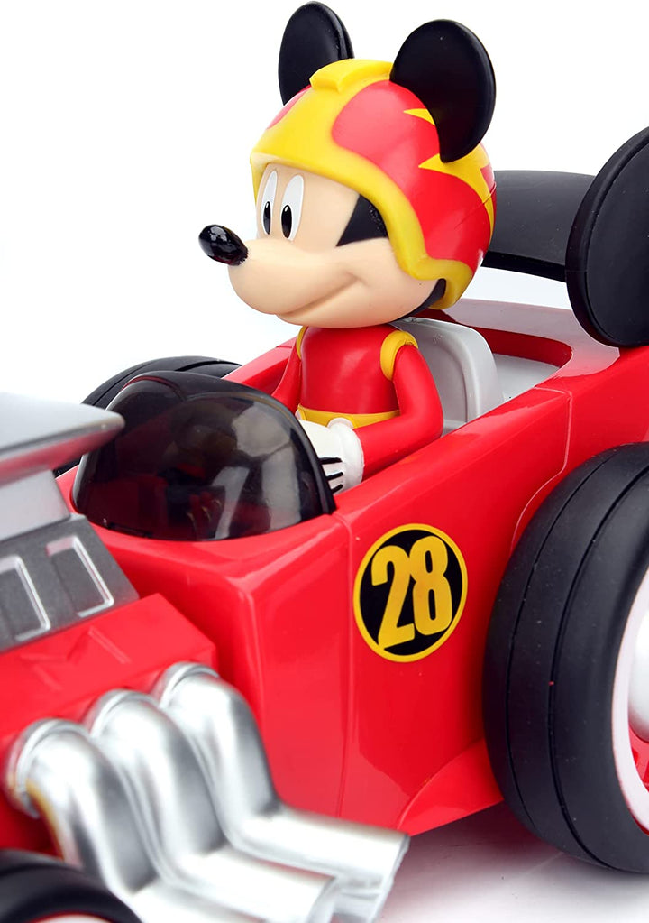 Jada 253074005 Mickey Roadster Racer, 19 cm, Infrarotsteuerung, ab Alter geeignet