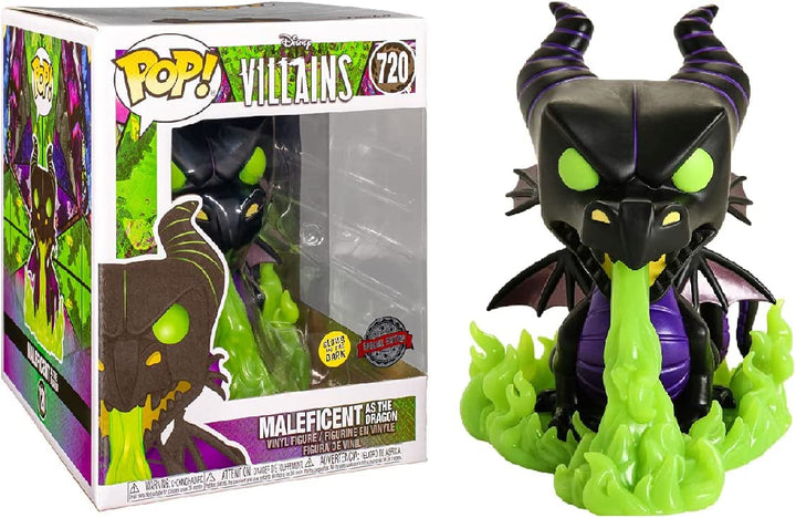 Funko Pop! Disney Villains - Maleficent Dragon Glow in the Dark Vinyl Figure (FU44557)