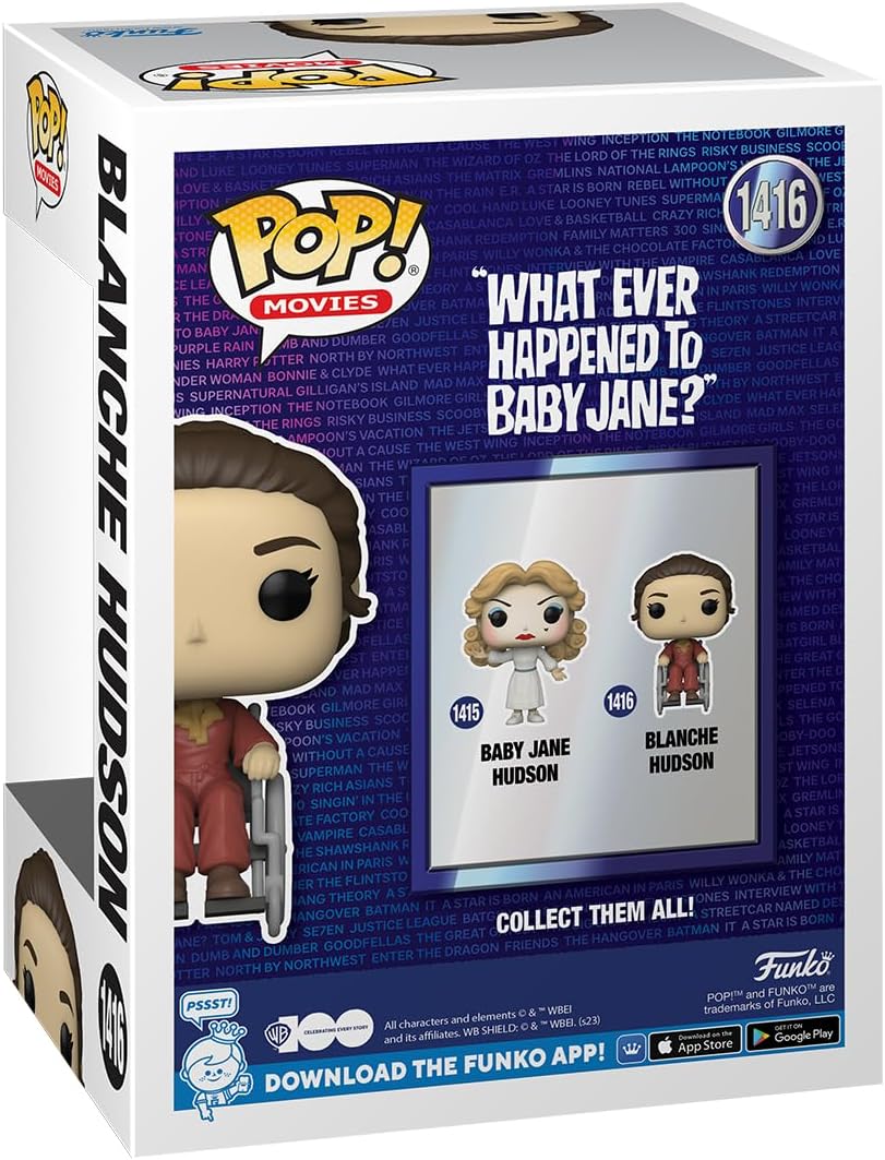 Movies: Whatever Happened to Baby Jane - Blanche Funko 72324 Pop! Vinyl #1416