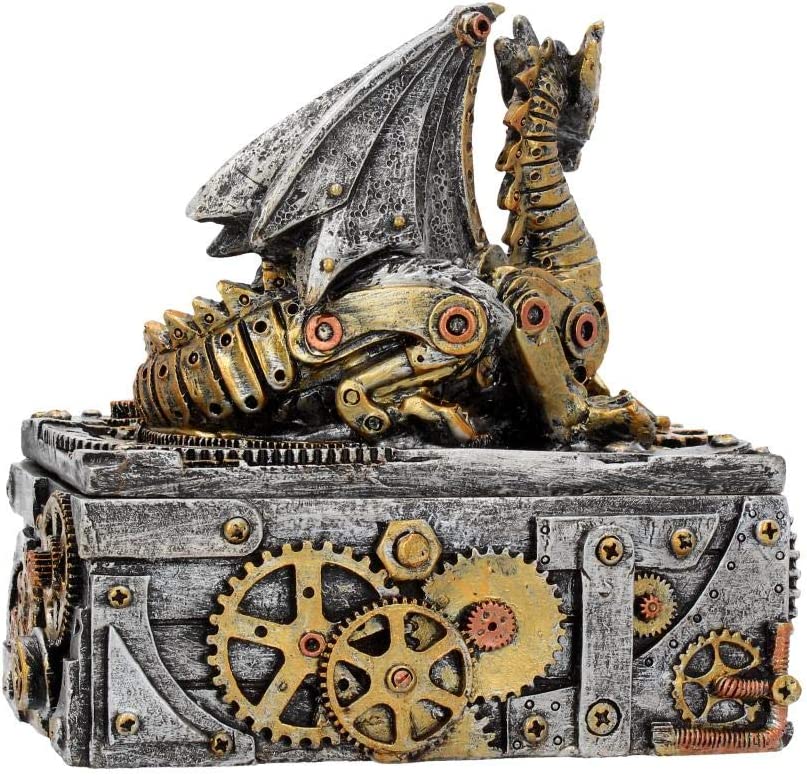 Nemesis Now Secrets of the Machine – Mechanischer Drache, Steampunk-Box 3