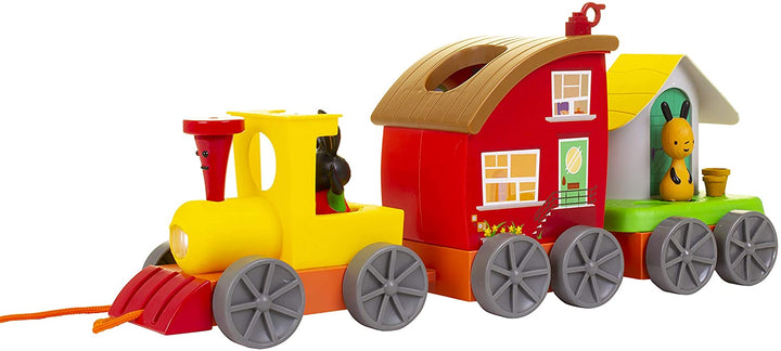 Bing’s Train and Mini Play Sets, Light Up Musical Train, Cbeebies TV Show, With Bing and Flop Figurines, Activity Playset, Age 12m+