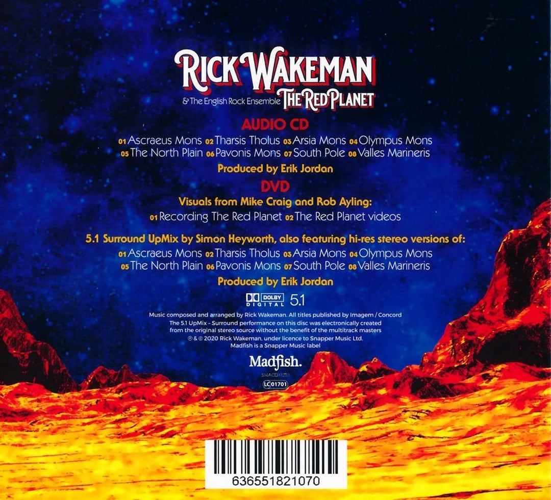 The Red Planet [Rick Wakeman ]