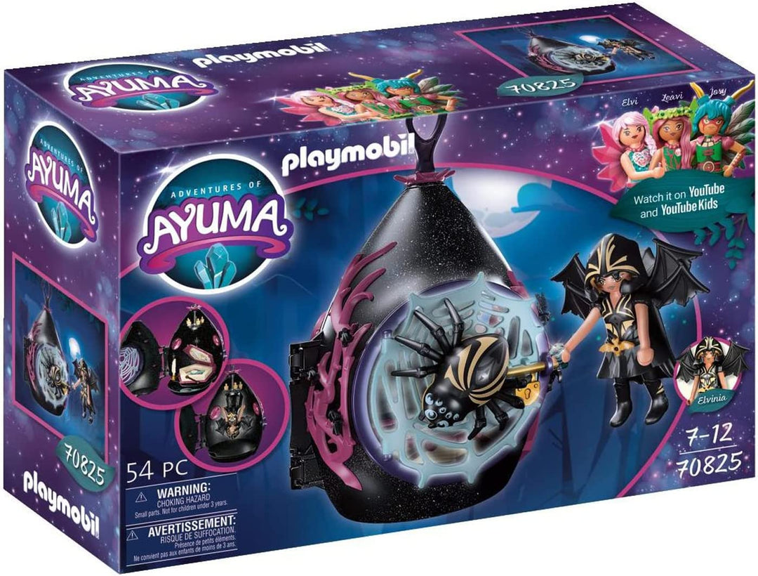 Playmobil Adventures of Ayuma 70825 Fledermaus-Feenhaus, Spielzeug für Kinder ab 7 Jahren