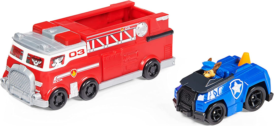 PAW PATROL 6063231, True Metal Fire Truck Die-Cast Team Vehicle with 1:55-Scale