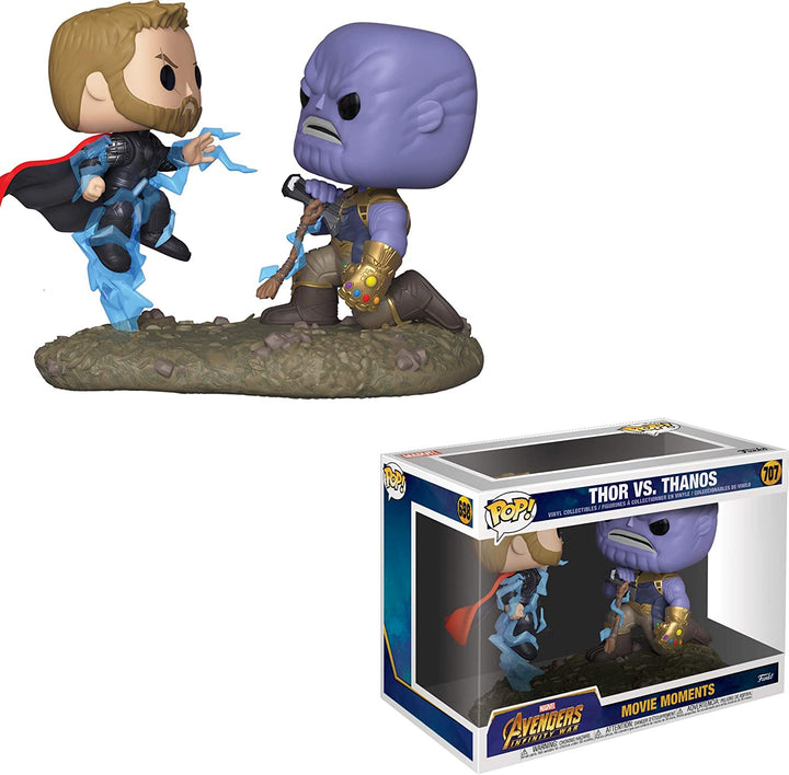 Marvel Avengers Infinity War Thor vs Thanos Funko 35799 Pop! Vinyl #707