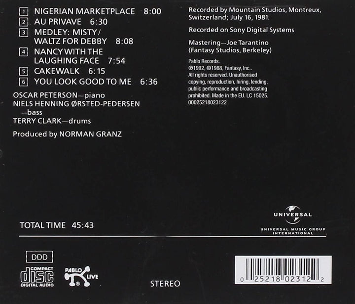 Oscar Peterson – Nigerian Marketplace [Audio-CD]