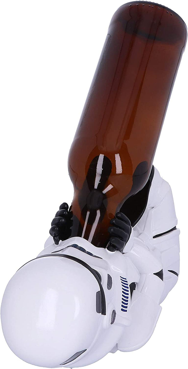 Nemesis Now Original Stormtrooper Sci-Fi Weinflaschenhalter-Figur, Weiß, Einheitsgröße