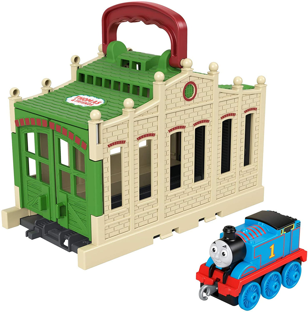 AB Gee abgee 900 GWX08 EA Thomas Push Along Connect &amp; Go Tidmouth Shed Mehrfarbig