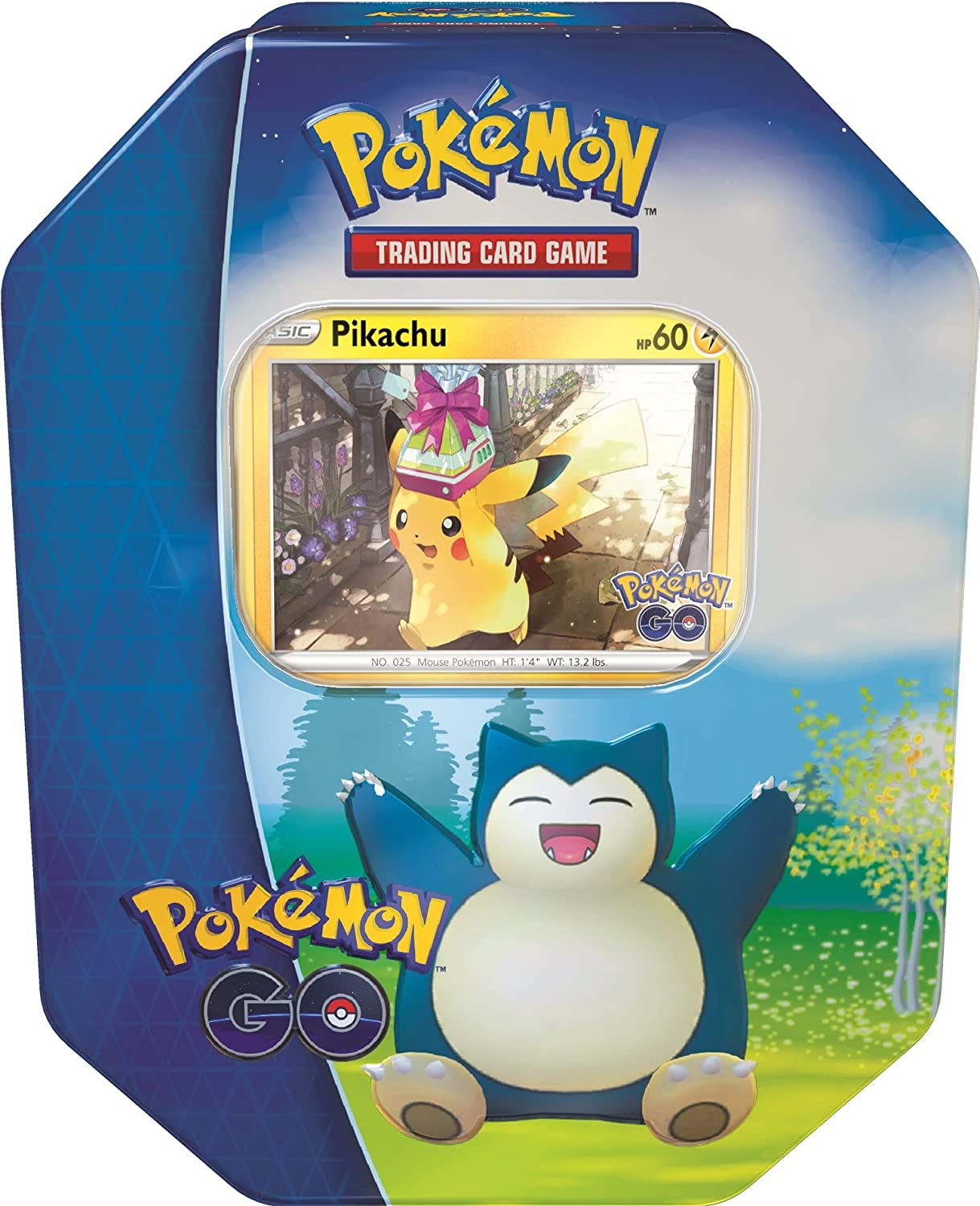 Pokémon TCG: Pokémon GO Tin – Random Design (Pikachu, Snorlax, or Blissey) 2