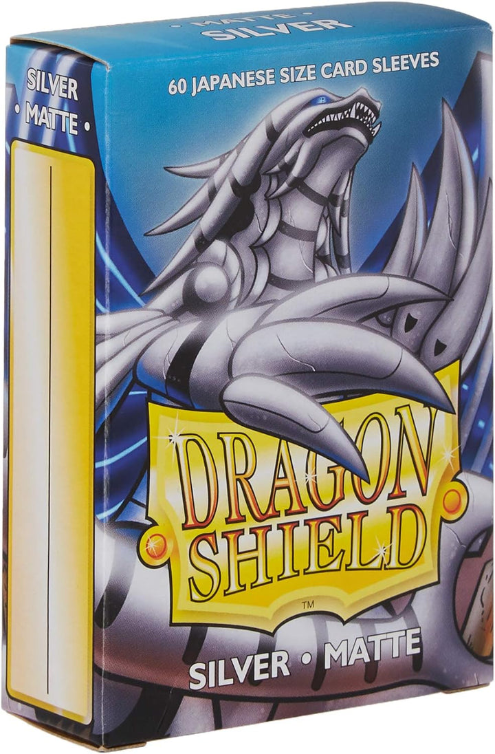 Arcane Tinman AT-11108 Sleeves: Dragon Shield Matte Japanese Silver (60) Card