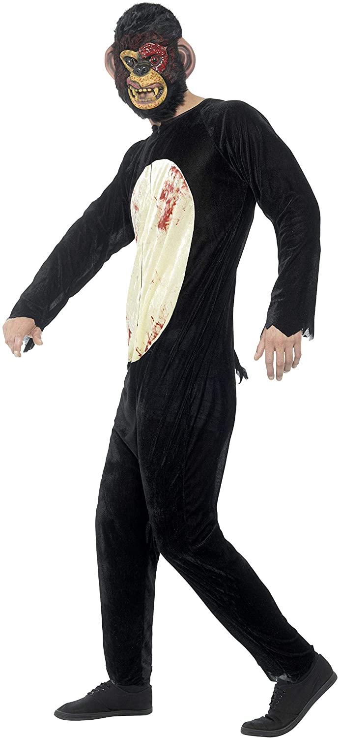 Smiffys 45270L Deluxe Zombie-Schimpansen-Kostüm (groß)