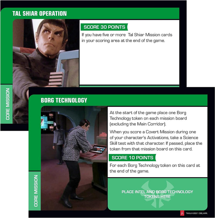 Star Trek: Away Missions Brettspiel – Selas Infiltrators