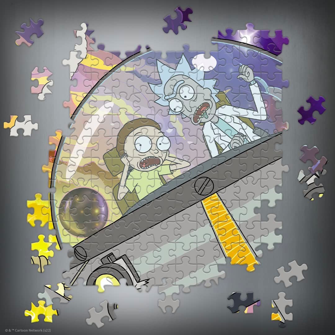 Rick &amp; Morty: 1000-teiliges Puzzle