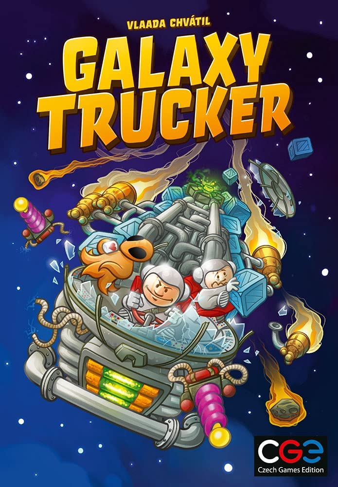 Tschechische Spiele-Edition | Galaxy Trucker neu aufgelegt | Brettspiel | Ab 10 Jahren | Für 2