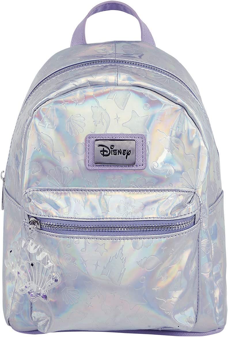 Disney - Little Mermaid - AOP Debossed Pattern Ladies Backpack