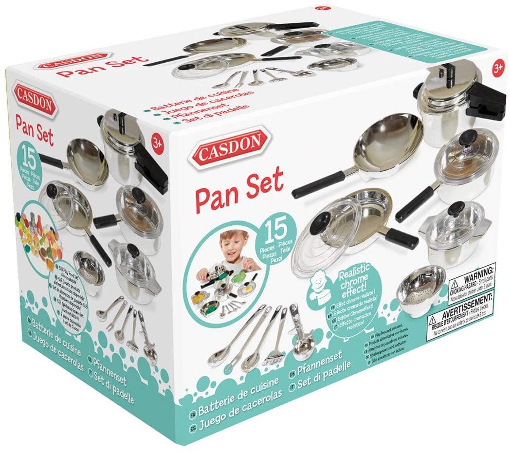 Casdon 502 15 Piece Toy Pan Set - Yachew