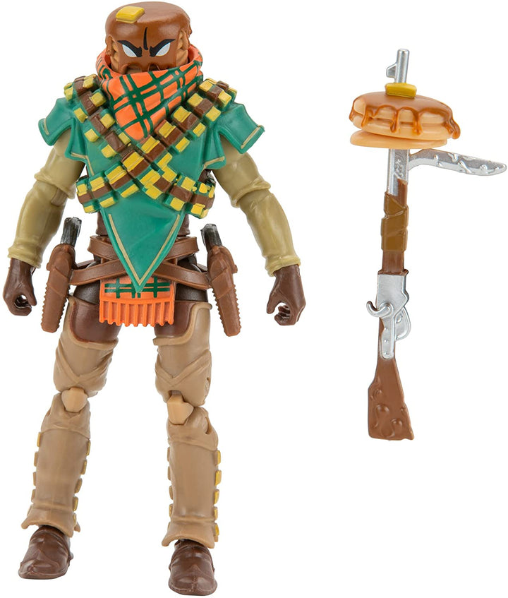 Fortnite Solo Mode Core Mancake, 4-inch Highly Detailed Figure with Harvesting T