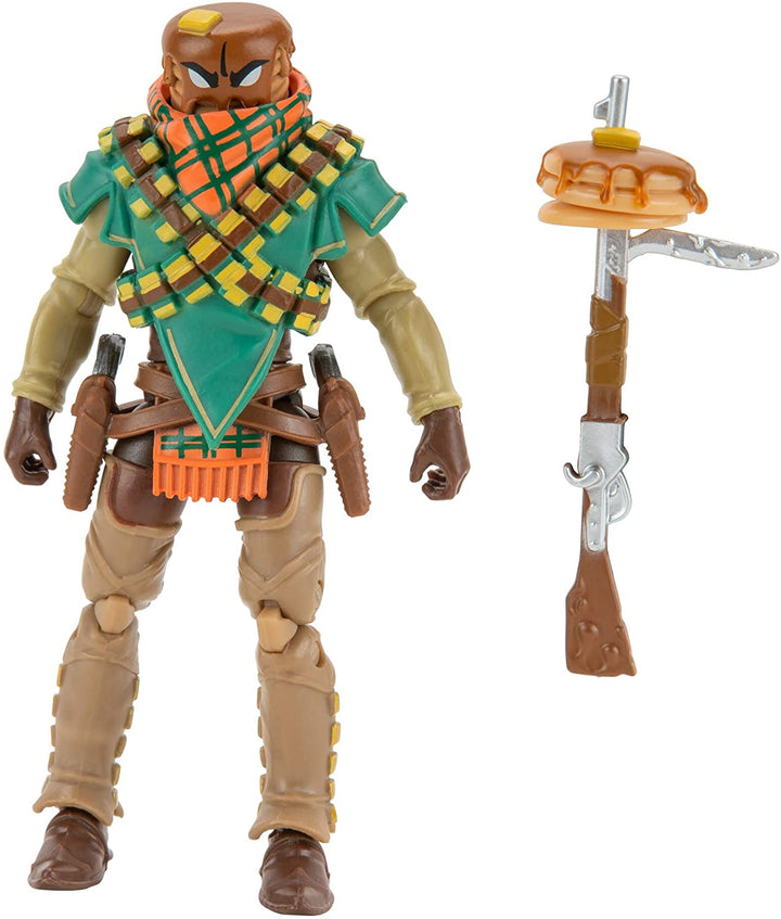 Fortnite Solo Mode Core Mancake, 4 Zoll große, sehr detaillierte Figur mit Harvesting T