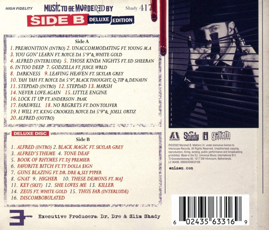 Eminem - Music To Be Murdered By Side B – [Audio CD]