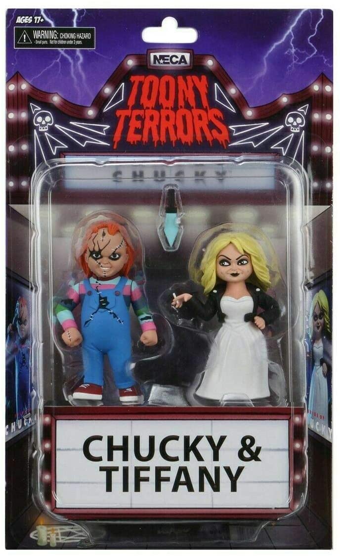 NECA Toony Terrors Bride of Chucky 2 Pack 6 Actionfiguren, 0634482397435