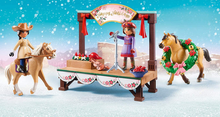 DreamWorks Spirit 70396 Weihnachtskonzert von Playmobil, für Kinder ab 4 Jahren