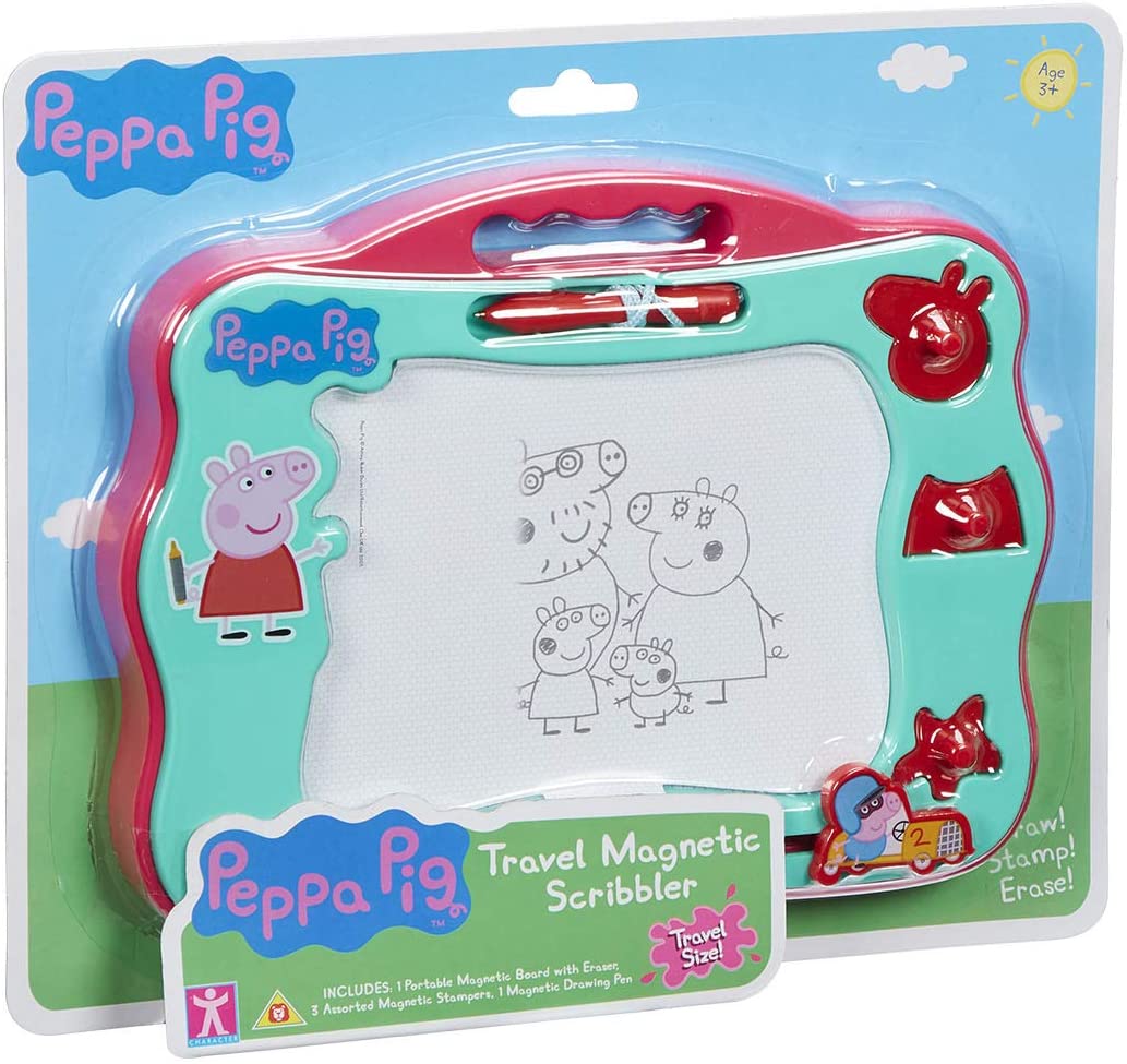Peppa Pig 7218 Travel Magnetic Scribbler - Mess-Free Drawing Toy for Toddlers
