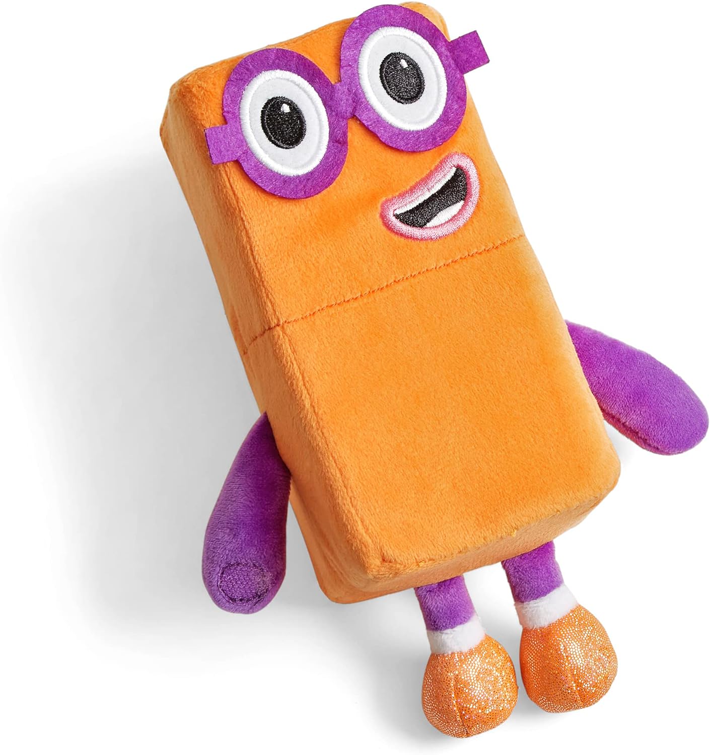 Numberblocks One und Two Playful Pals Plüschspielzeug – Weiche, taktile Stofftiere für Kleinkinder ab 18 Monaten 5