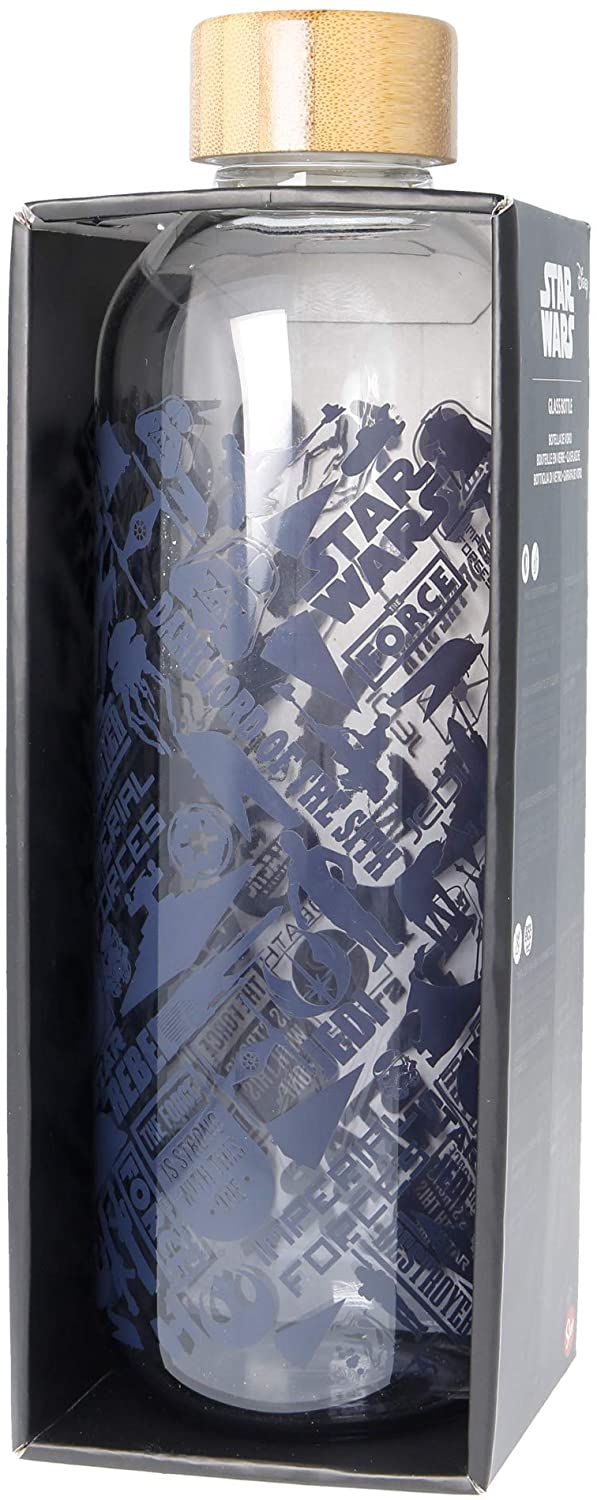 Stor Young Adult Große Glasflasche 1030 ml Star Wars
