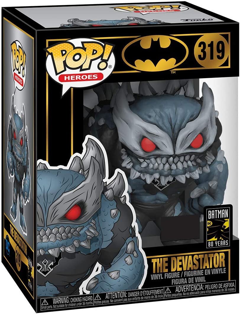 Batman 80 años The Devastator Excluye Funko 46054 Pop. Vinilo # 319