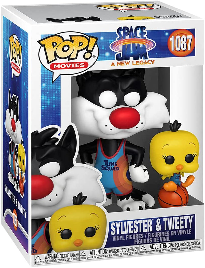 Space Jam A New Legacy Sylvester and Tweety Funko 56228 Pop! Vinyl #1087