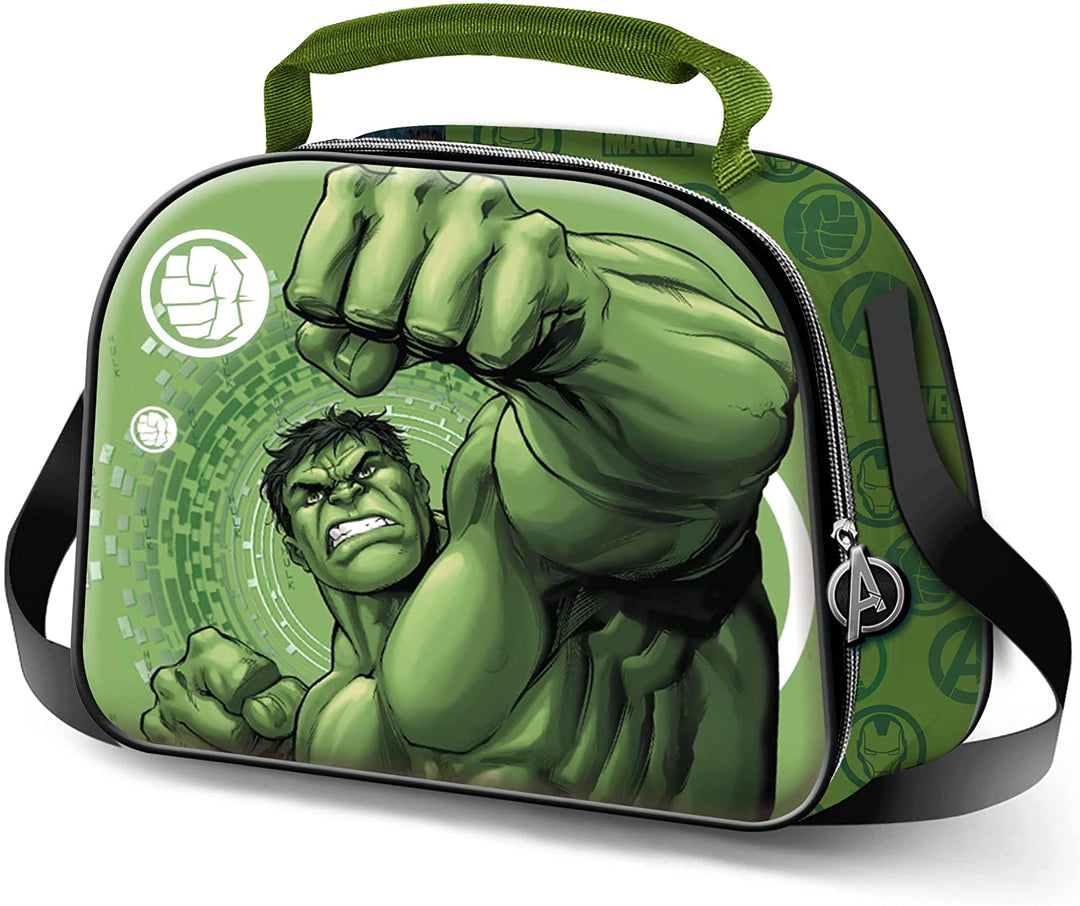 Hulk Fist-3D Lunchtasche, Grün