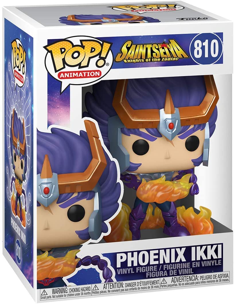 Saint Seiya Caballeros del Zodíaco Phoenix Ikki Funko 47692 Pop! Vinilo n. ° 810