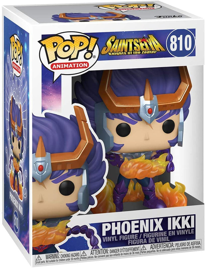 Saint Seiya Caballeros del Zodíaco Phoenix Ikki Funko 47692 Pop! Vinilo n. ° 810